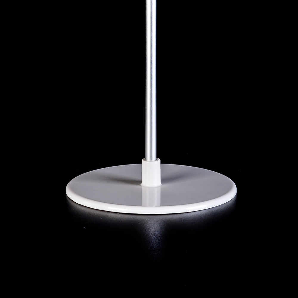 PORTA GRAFICA MINI T EXTENSIBLE MEDIDA AJUSTABLE 19.5*30 A 53 CMS CON PINZAS Y BASE REDONDA DE ABS