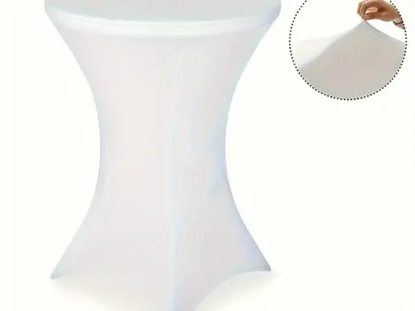 MANTEL SPANDEX MESA BAR/COCTEL REDONDA