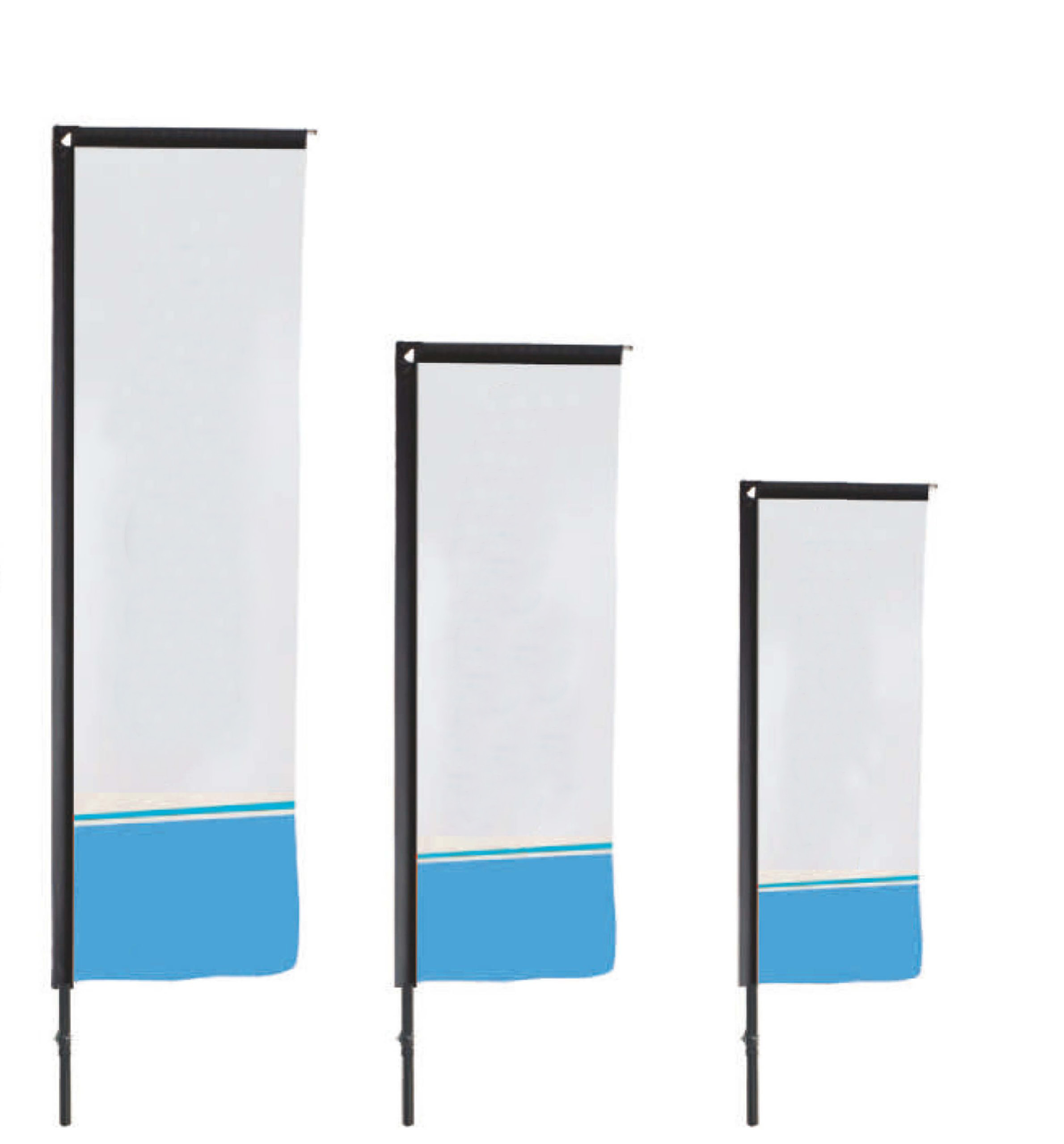 MASTIL BANDERA RECTA - 2.7 M / ESTRUCTURA