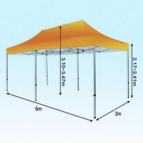 TOLDO HEXAGONAL FIERRO 36 M - ESTRUCTURA
