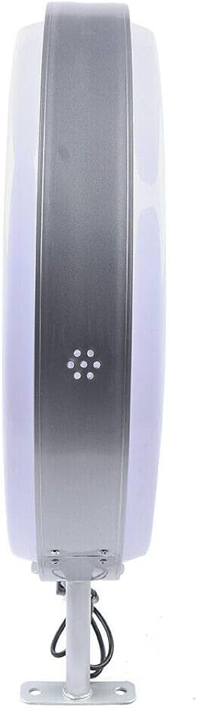 CAJA DE LUZ CIRCULAR DOBLE GRAFICA DIAMETRO 80 CMS PARA MURO