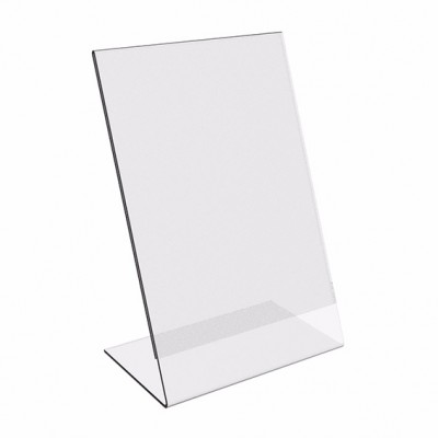 PORTA GRAFICA ACRILICO A4 (21*29.7 CMS) FORMATO L VERTICAL 1.7 MM (C12)