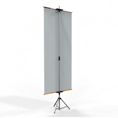 PORTA PENDON ATRIL TRIPODE PRO ALUMINIO MEDIDA AJUSTABLE 1.30 A 2.2 MTS (C20)