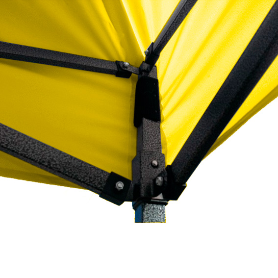 TOLDO PUBLICITARIO 2*2 MTS COLOR AMARILLO